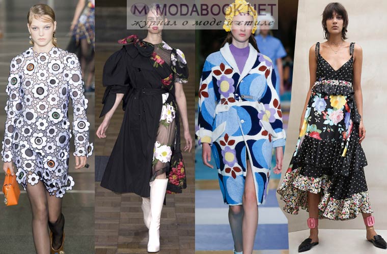 Мода весна-лето 2022: цветочный принт